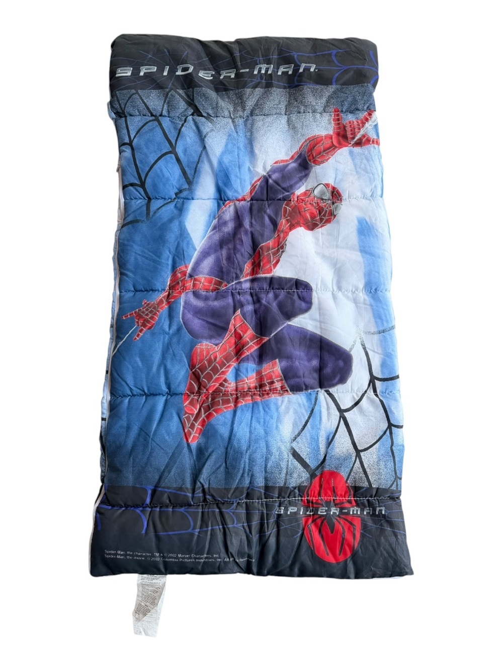 VTG 2002 Spider-Man Movie Marvel Kids Sleeping Bag